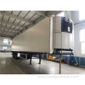 refrigerated semi trailer with strong loading capacity